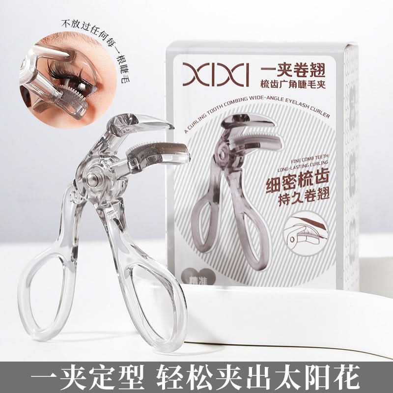 Wide-Angle Eyelash Curler – Natural Curl, Easy-to-Use