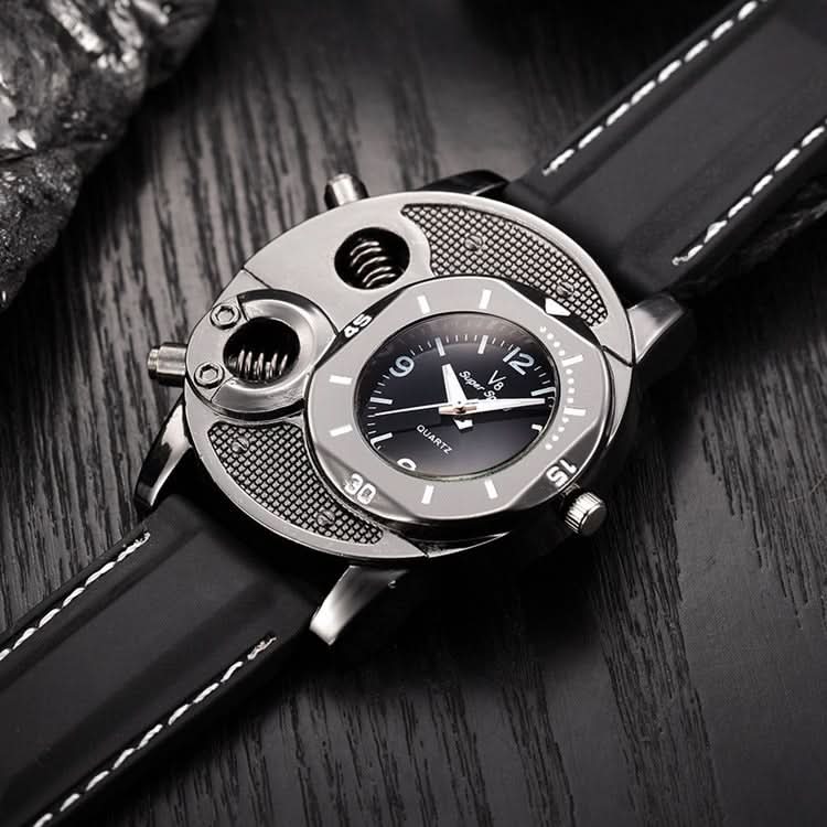 Men’s Fashion Sports Watch – Quartz Movement, Silicone Strap