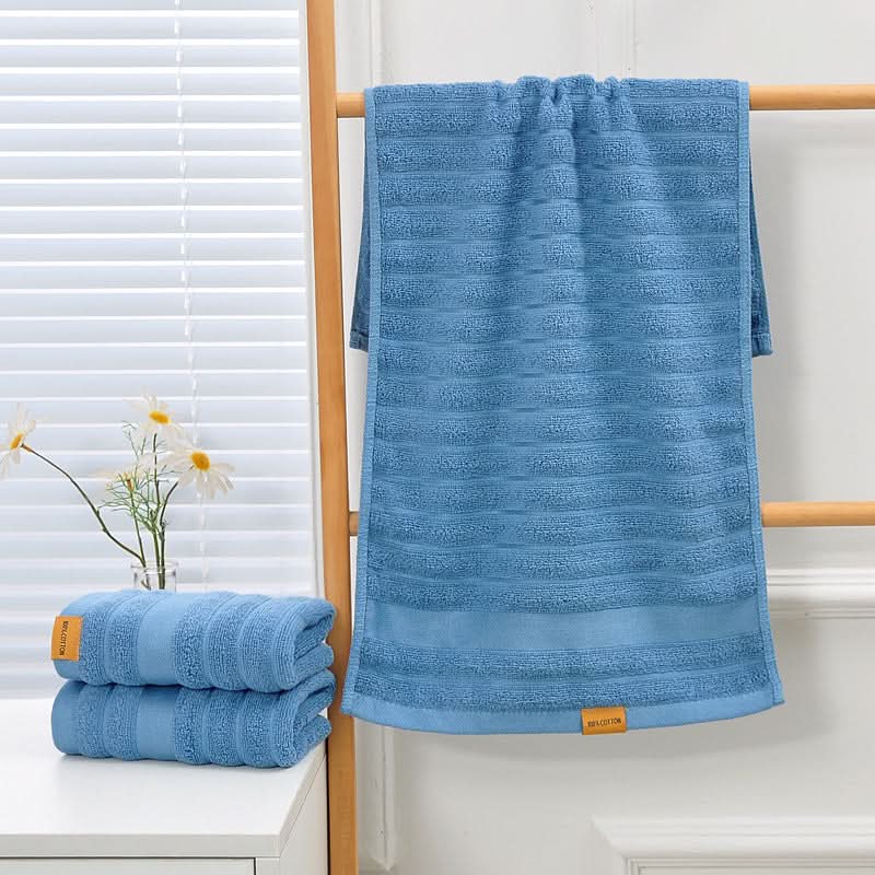 Pure Cotton Hand Bath Towel - 34x75cm, 32-Strand High-Quality