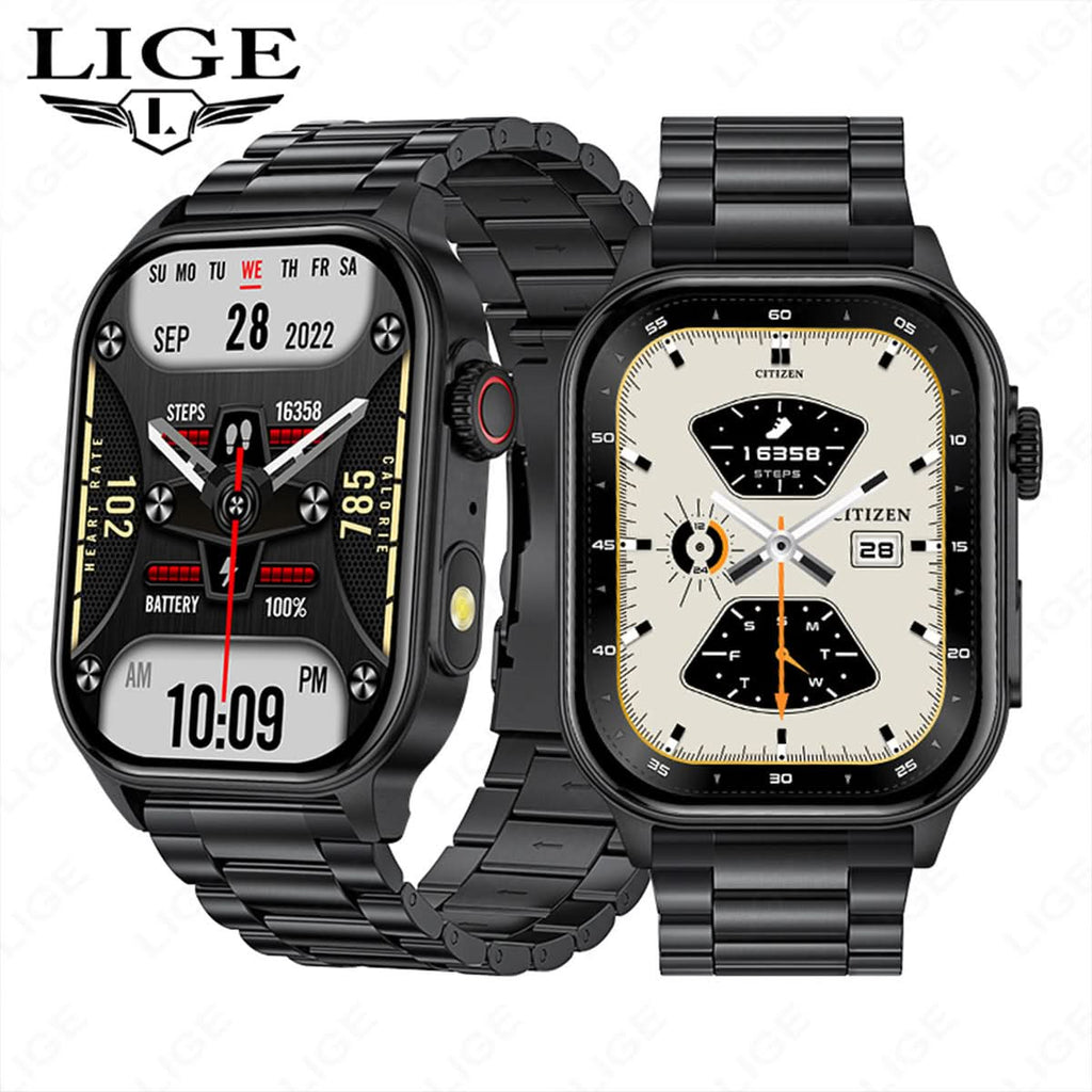Smartwatch with Bluetooth Call, Health & Fitness Tracking, HD Touch Screen