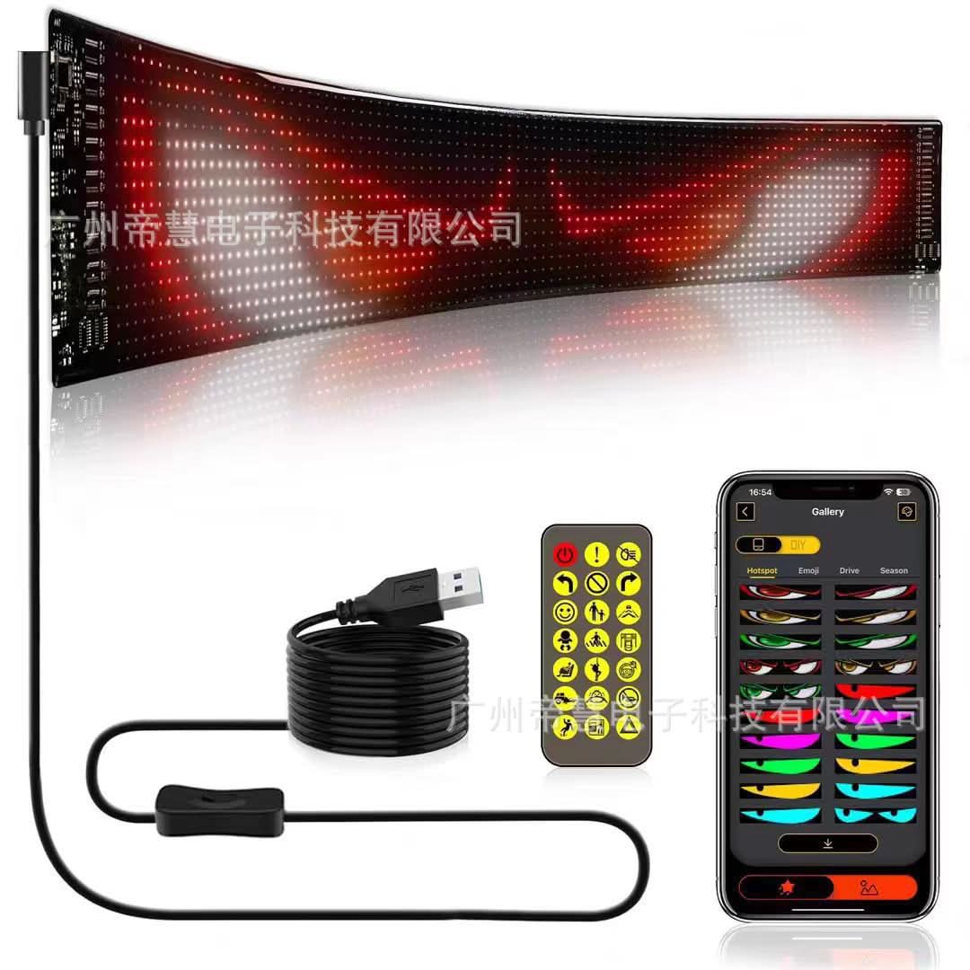 Bluetooth LED Car Display Screen