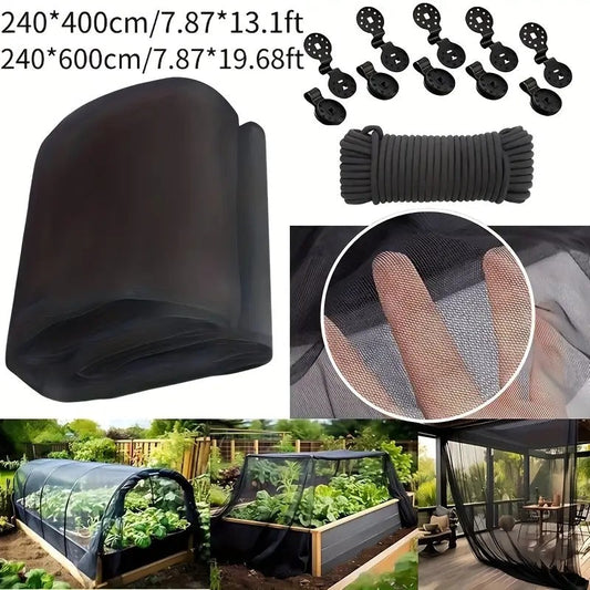 Garden Mosquito & Bird Netting – DIY Plant Protection Cover for Vegetables & Flowers
