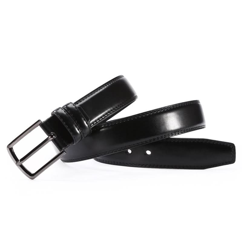 Men's Double-Stitch Imitation Leather Belt