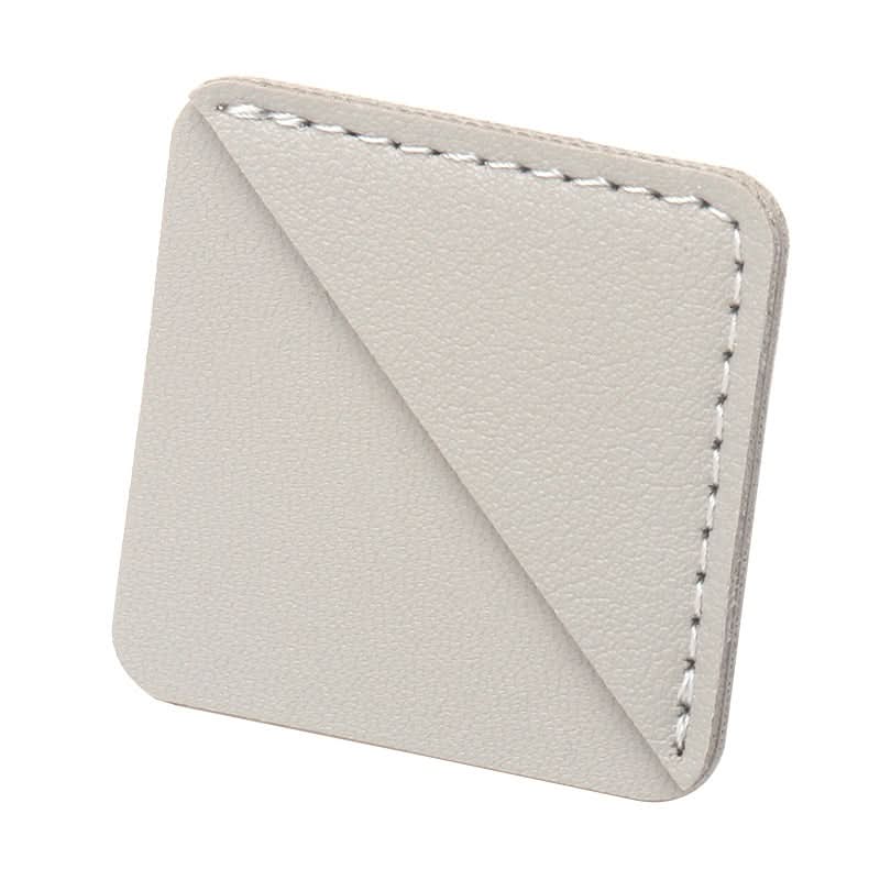 2-Pack Leather Diamond Bookmarks – PVC, Durable