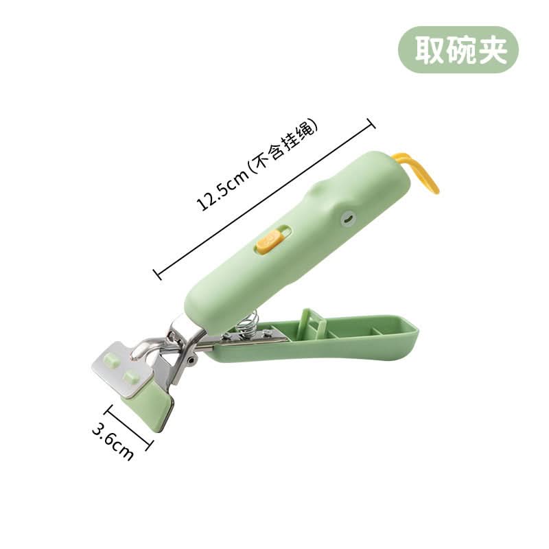 Anti-Scald Bowl Clip & Plate Holder – Heat-Resistant Kitchen Tongs for Hot Dishes