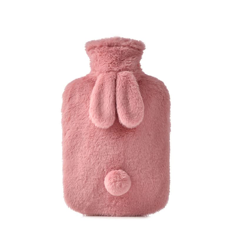 Cute Rabbit Flannel Hot Water Bottle