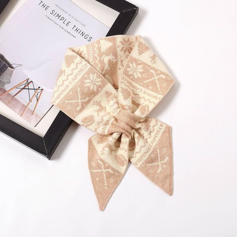 Cozy Christmas Wool Scarf for Women