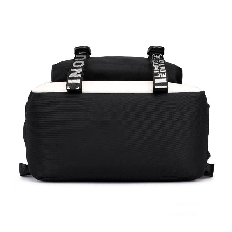 Unisex Waterproof USB School Backpack