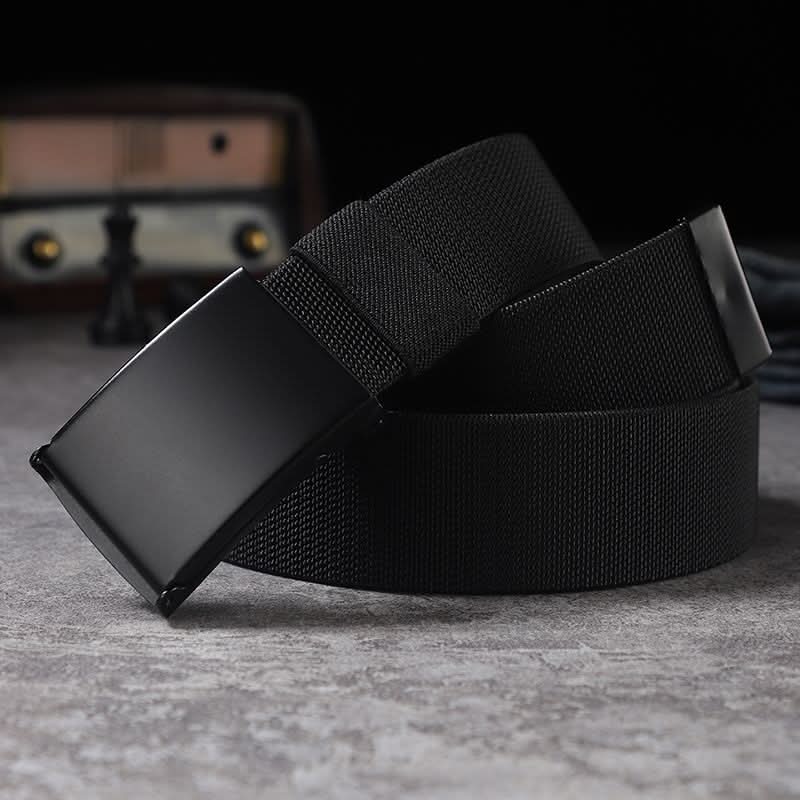 Men’s Elastic Canvas Belt – Casual & Business Style