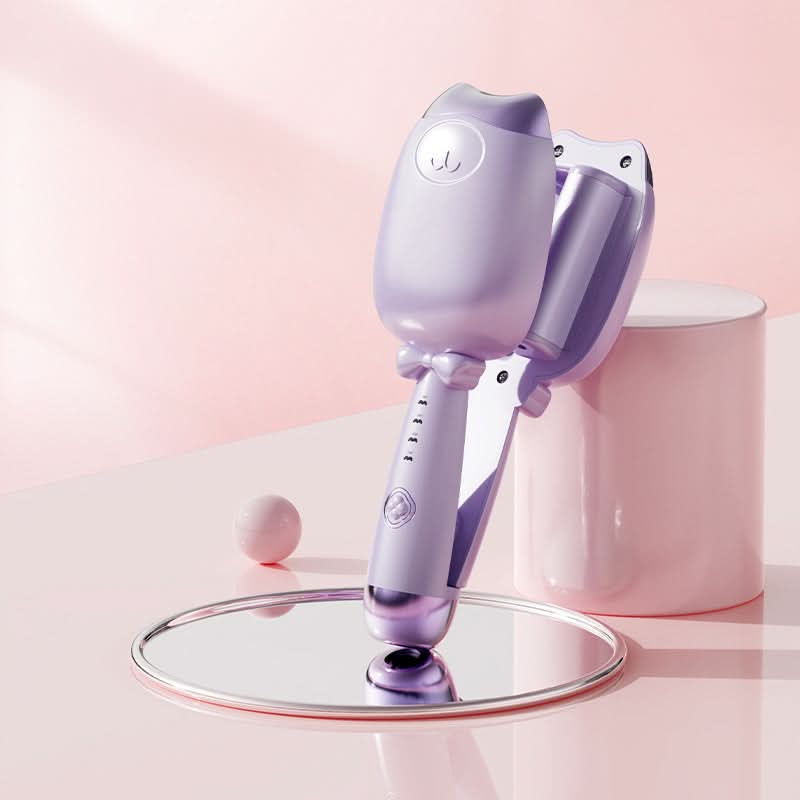 32mm Egg Curling Iron for Lazy Waves – Tourmaline Ceramic, Negative Ion