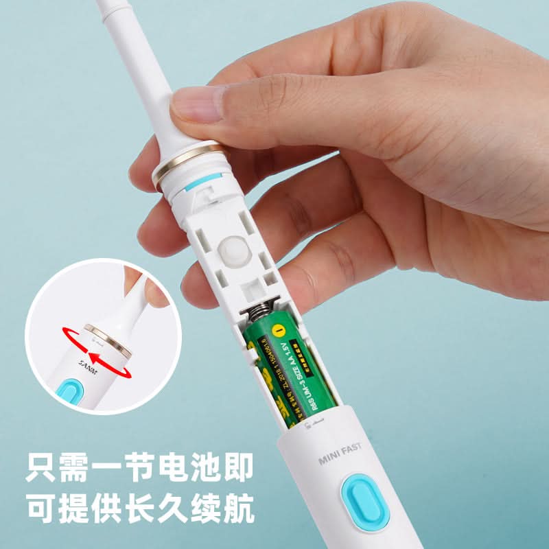 S10 Battery-Powered Electric Toothbrush for Adults