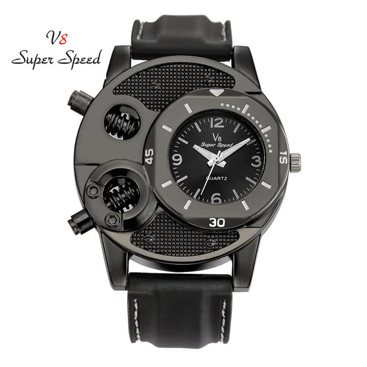 Men’s Fashion Sports Watch – Quartz Movement, Silicone Strap