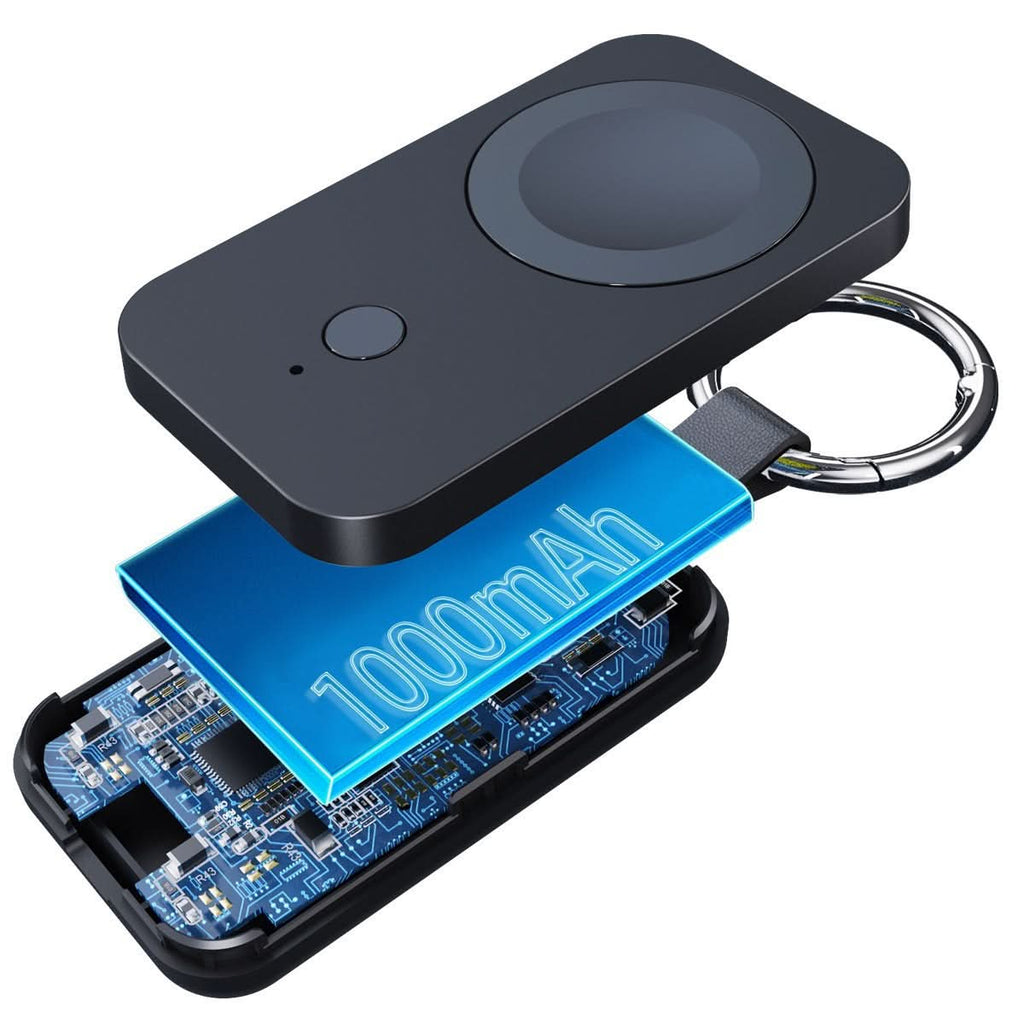1000mAh Magnetic Watch Charger for Apple & Samsung
