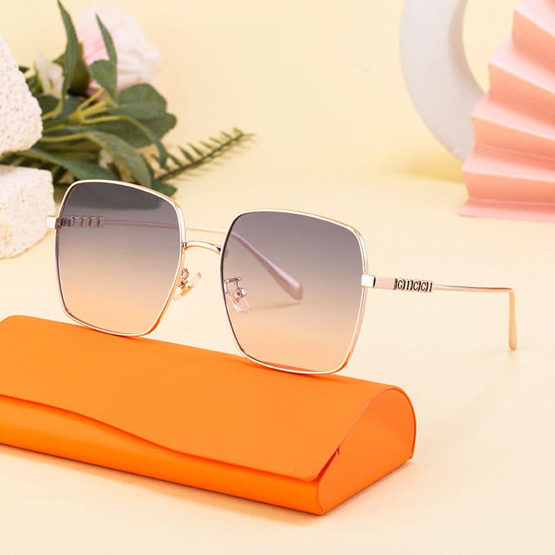 Premium Square-Frame Sunglasses – High-End Polarized Shades