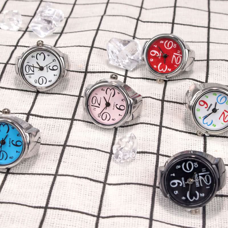 Unisex Ring Watch – Stylish Quartz Finger Watch