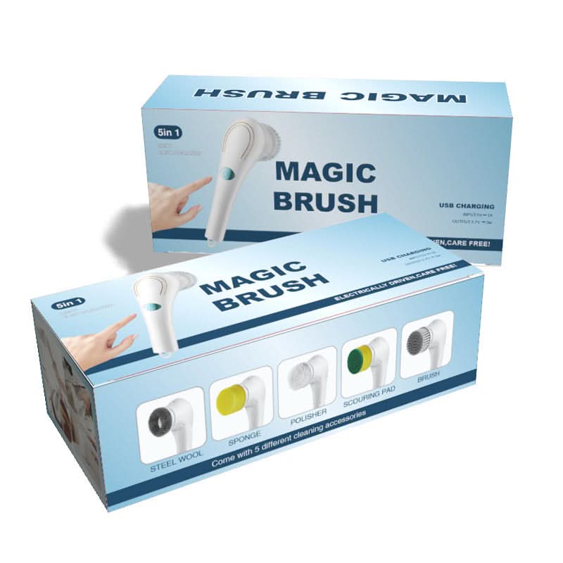 Multi-Function Electric Cleaning Brush – Handheld Rechargeable