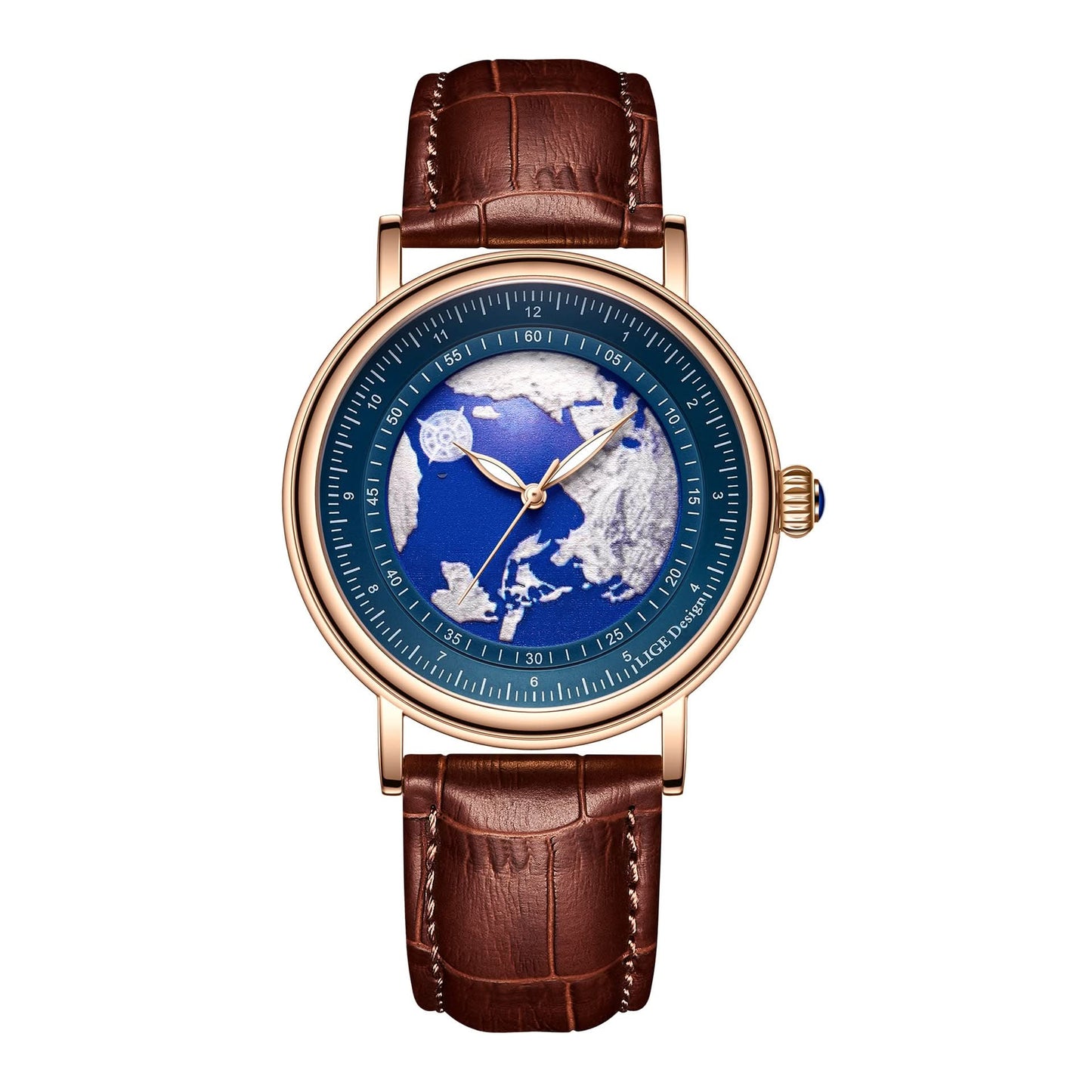 Men's Fashionable Quartz Watch – Business Style, Night Light