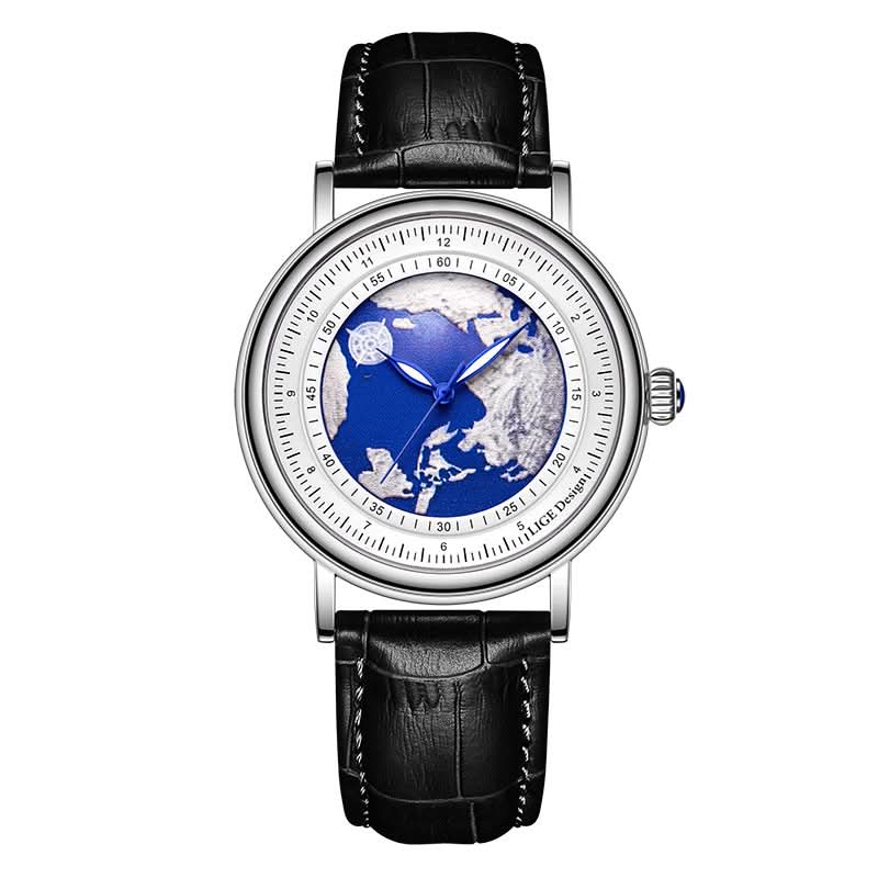 Men's Fashionable Quartz Watch – Business Style, Night Light