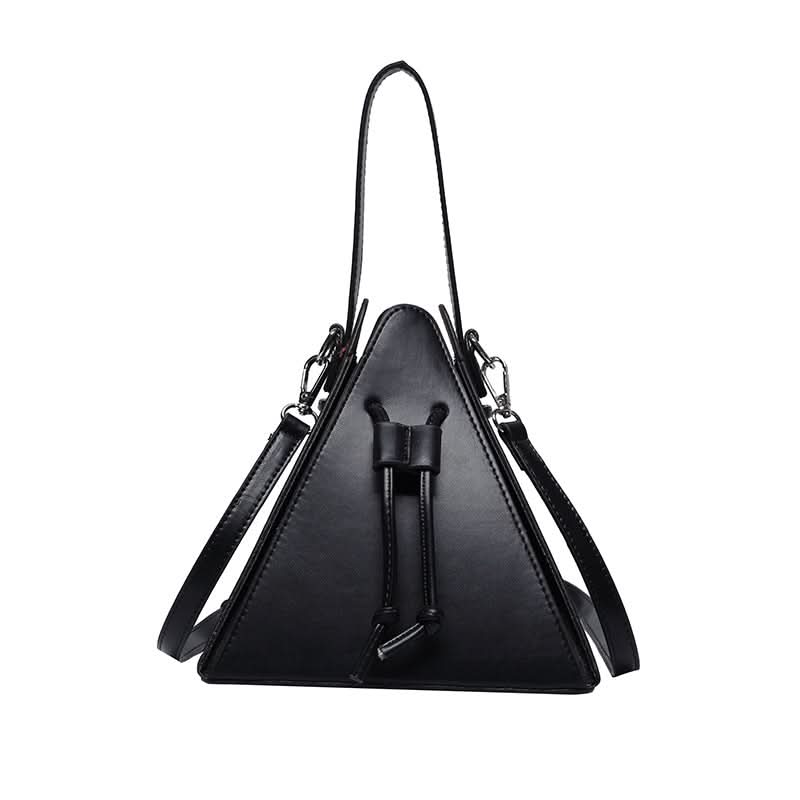 Macaron Color Triangle Shoulder Bag for Women
