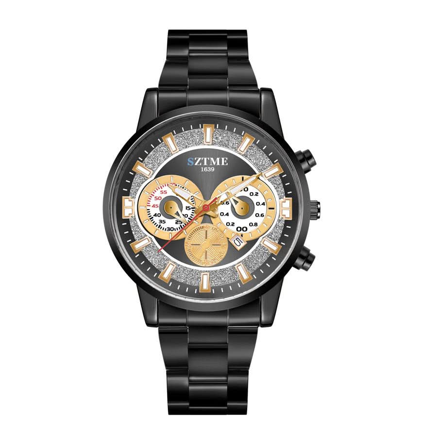 Men's Luminous Calendar Quartz Business Watch