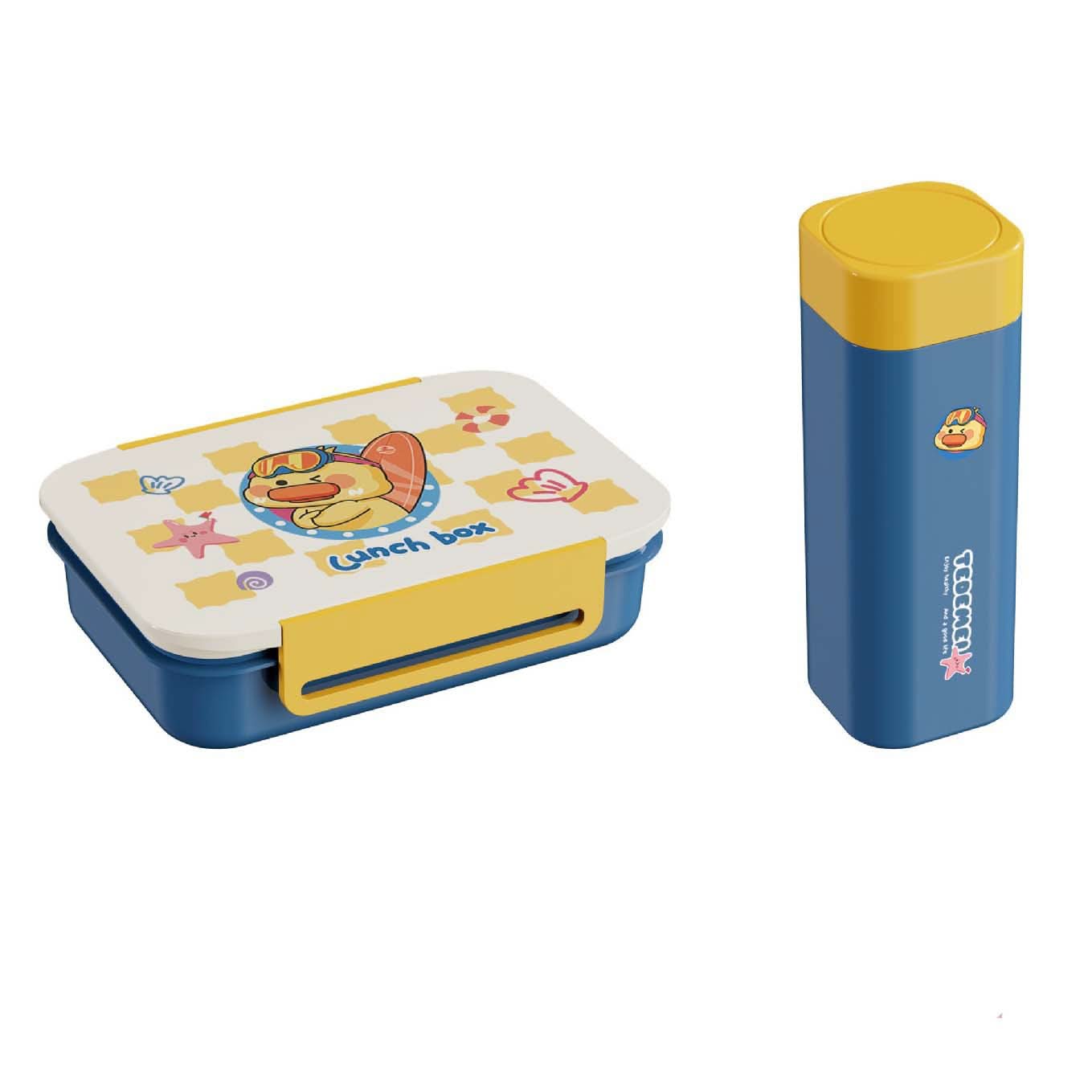 Microwave-Proof Lunch Box Set with Water Cup – Leak-Proof