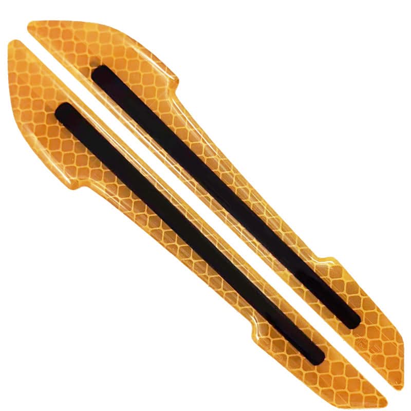Carbon Fiber Car Fender Reflective Strips – Anti-Scratch & Anti-Collision Body Stickers
