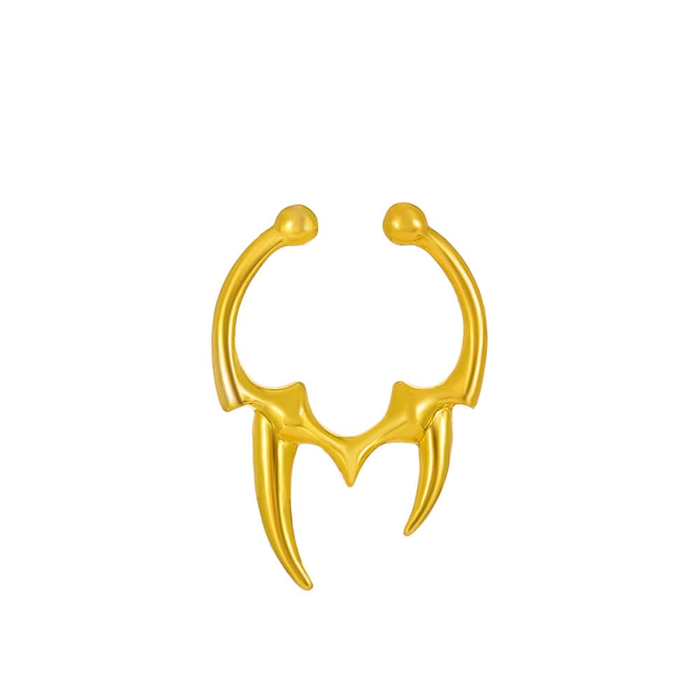 Unisex U-Shape Horn Nose Clip Piercing Jewelry