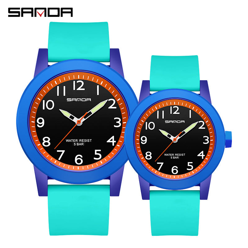 Sanda Waterproof Digital Quartz Watch – Unisex Shockproof Outdoor Kids Sports Watch