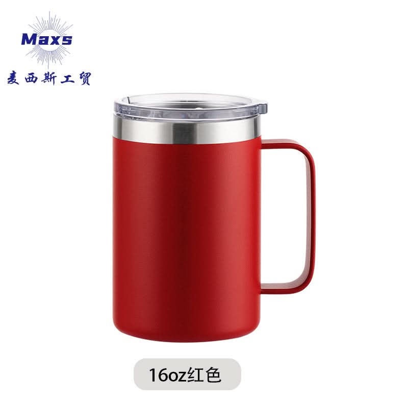Stainless Steel Vacuum Coffee Thermos Mug – 12oz Insulated Cup