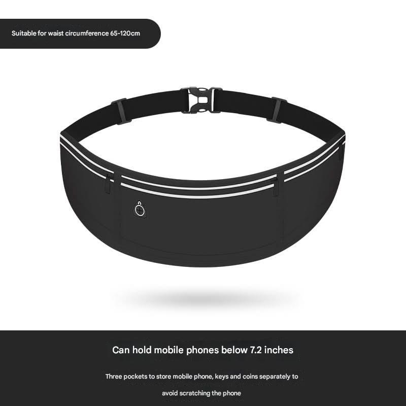 Unisex Running Waist Bag – High-Elastic Sports Belt for Fitness, Cycling & Travel