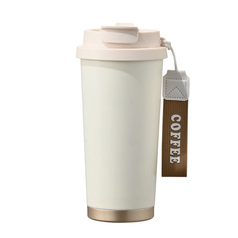 Vacuum Insulated Coffee Thermos Cup – Double-Walled Hot & Cold Bottle (500ml)