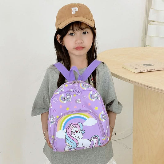 Cute Unicorn & Dinosaur Kindergarten Backpack – School Bag for Boys & Girls
