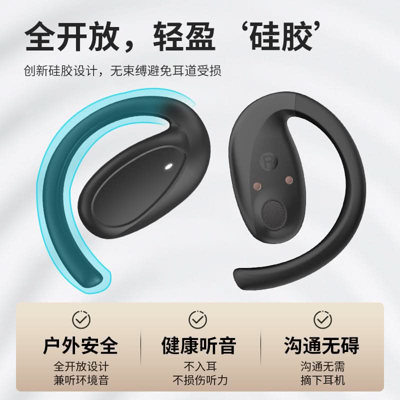 Sports Ear-Hook Wireless Bluetooth Headset