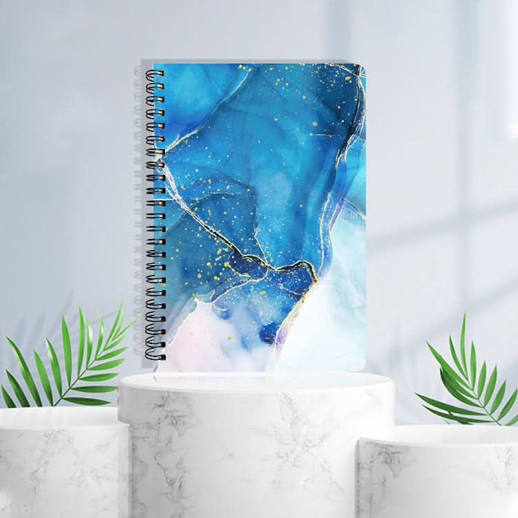 A5 Side Flip Spiral Notebook - Horizontal Line Notepad