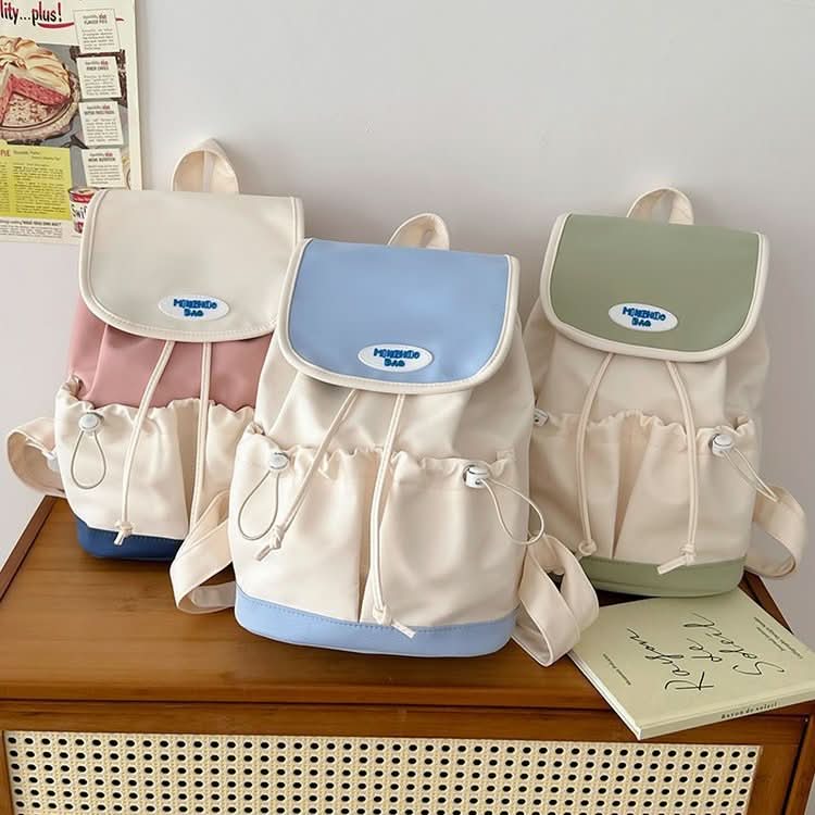 Cute Small Backpack for Girls – Nylon College Bag for School