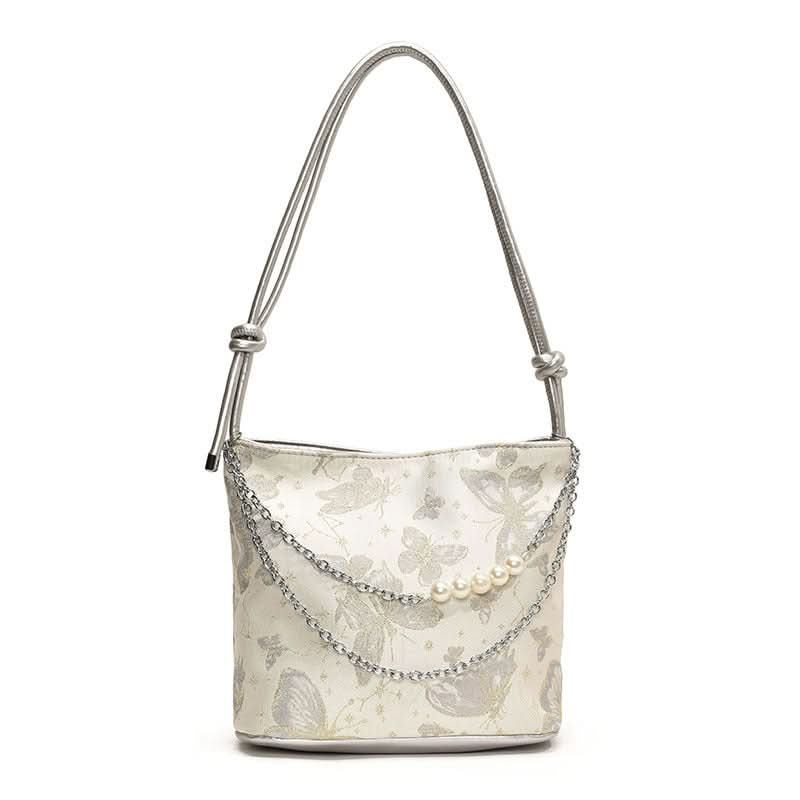 Stylish PU Leather Bucket Bag – Drawstring Shoulder Bag for Women