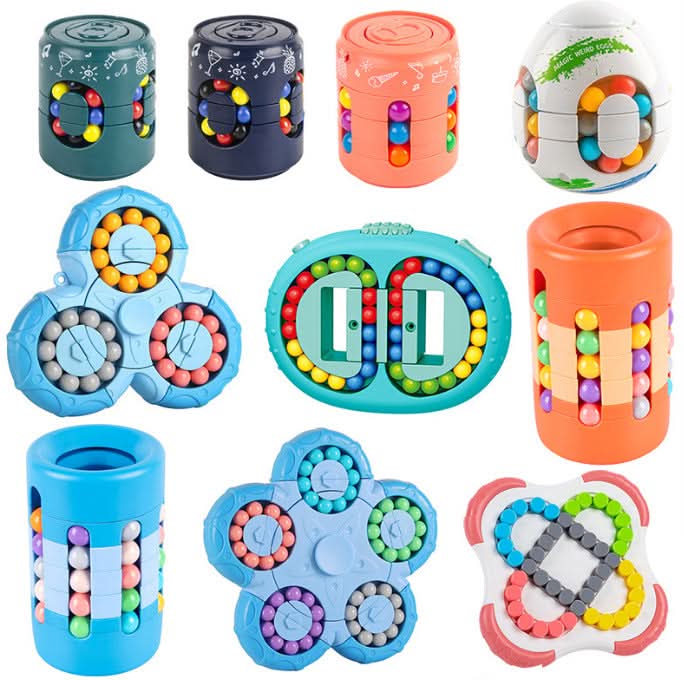 Rotating Rubik's Cube Gyroscope Educational Toy