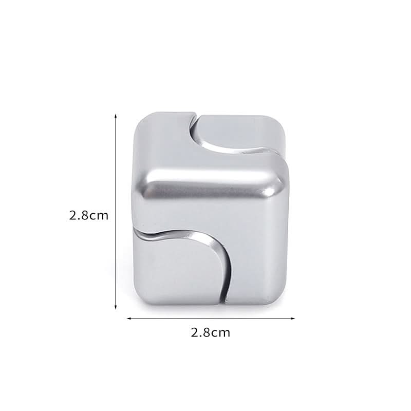 Colorful Zinc Alloy Fidget Gyroscope Cube