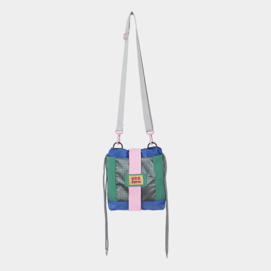 Trendy Color-Block Bucket Bag – Drawstring Crossbody & Shoulder Bag