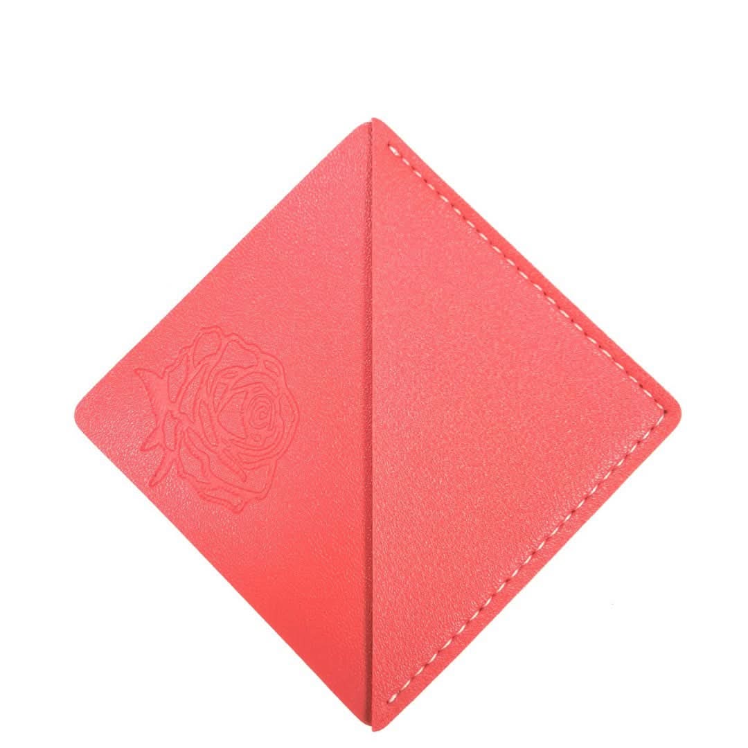 Square Leather Bookmarks, Pack of 2