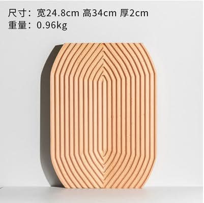 Japanese Style Water Ripple Wooden Tray - Aromatherapy & Storage