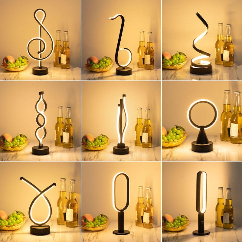 Simple LED Rechargeable Table Lamp - Eye Protection Night Light