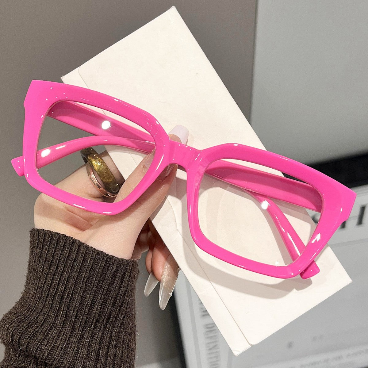 Trendy Dopamine Anti-Blue Light Glasses for Women & Men | Fashion Eyewear Frame