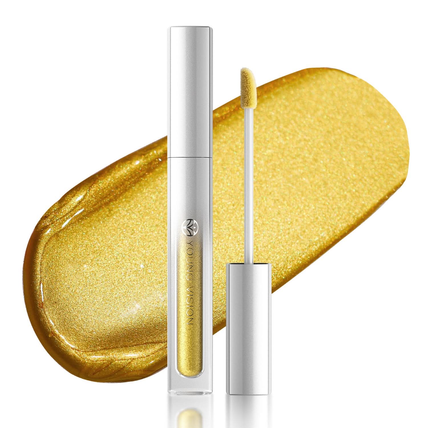 YOUNG VISION Diamond Lip Gloss – Non-Sticky, Multi-Use Pearlescent Makeup