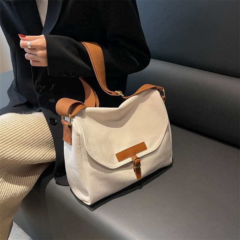 Women's Stylish Canvas Shoulder Bag – Tote Bag