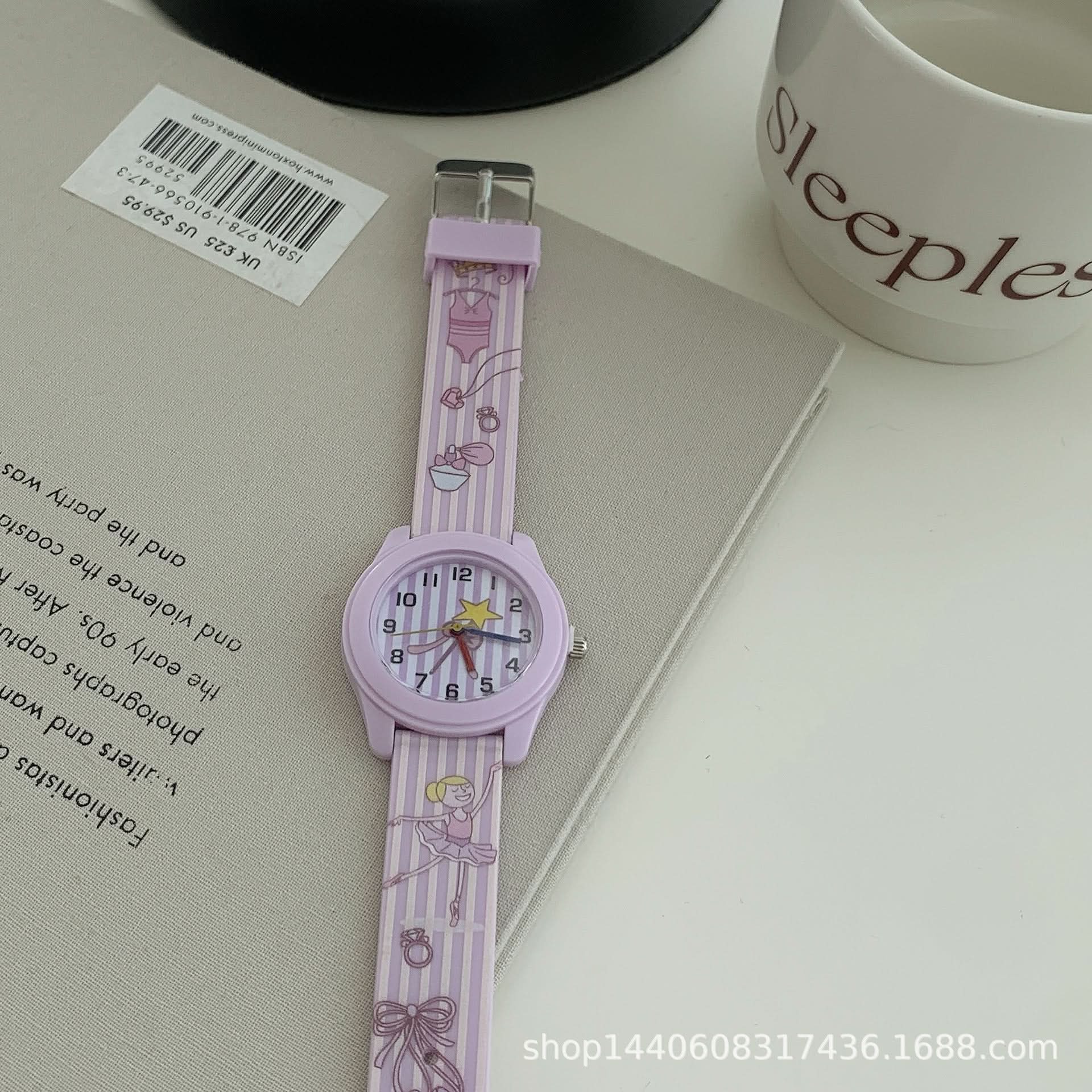 Cartoon Fashion Children's Quartz Watch – Cute Jelly Silicone, Fresh & Unisex