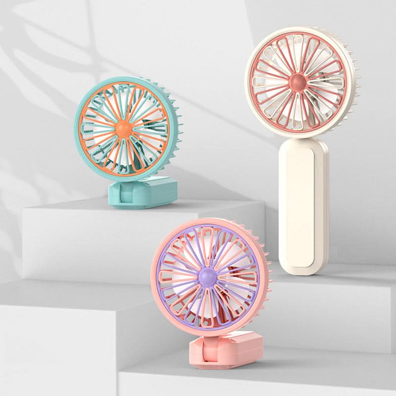 USB Rechargeable Mini Handheld Fan – Portable Electric Cooling Fan