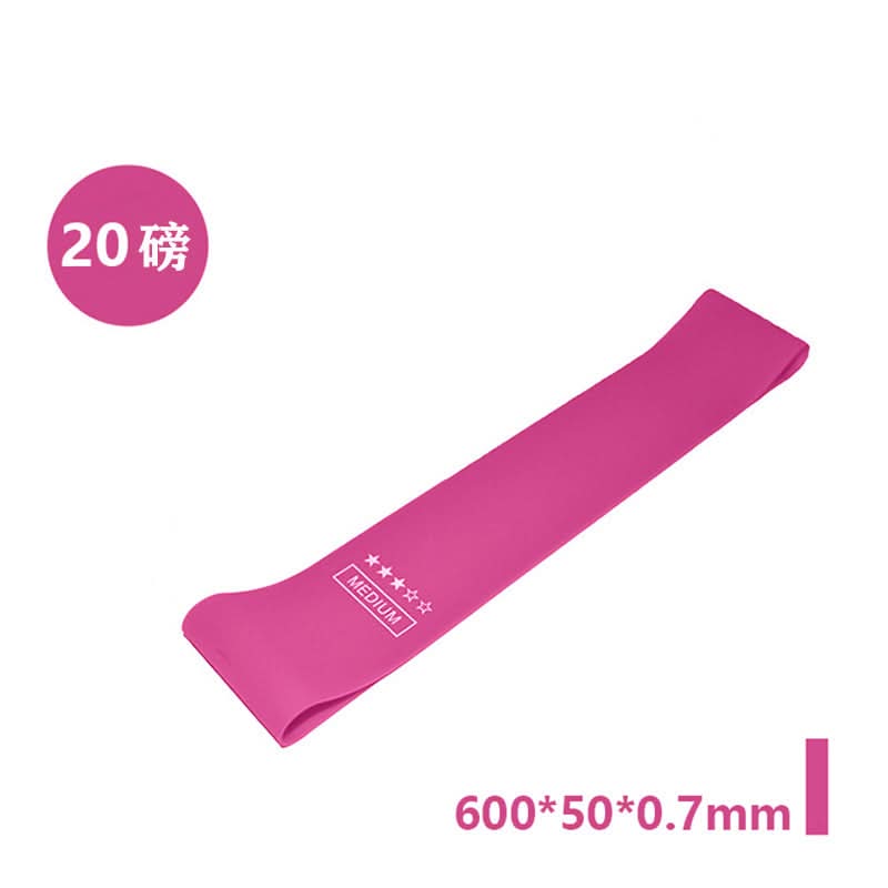 Pack of 5 Portable Resistance Bands for Women - Fitness Set