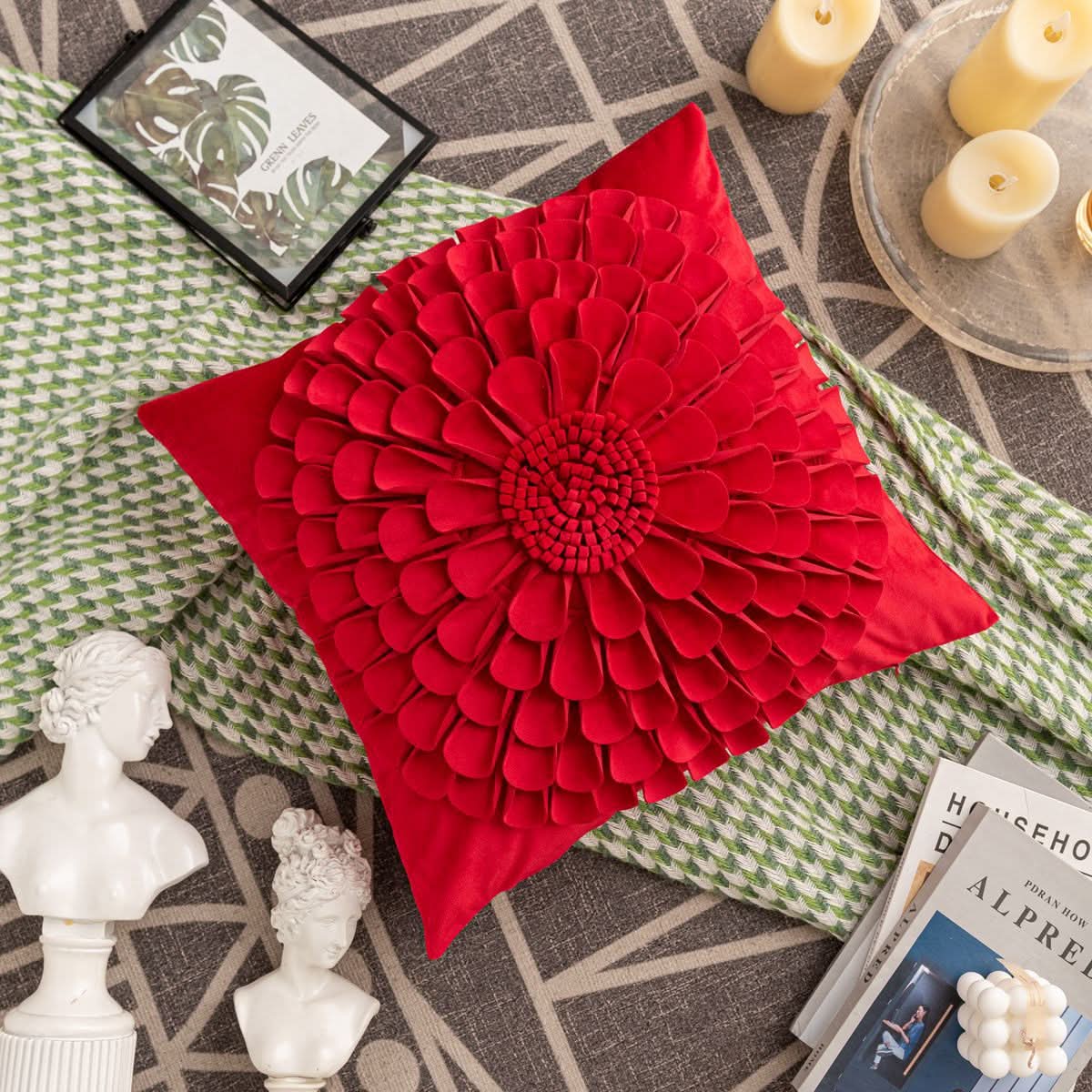 European-American Light Luxury Sunflower Pillowcase
