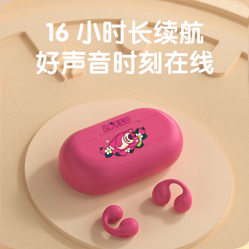 Bone Conduction Bluetooth Headset – Wireless, Clip-On, Noise Reduction